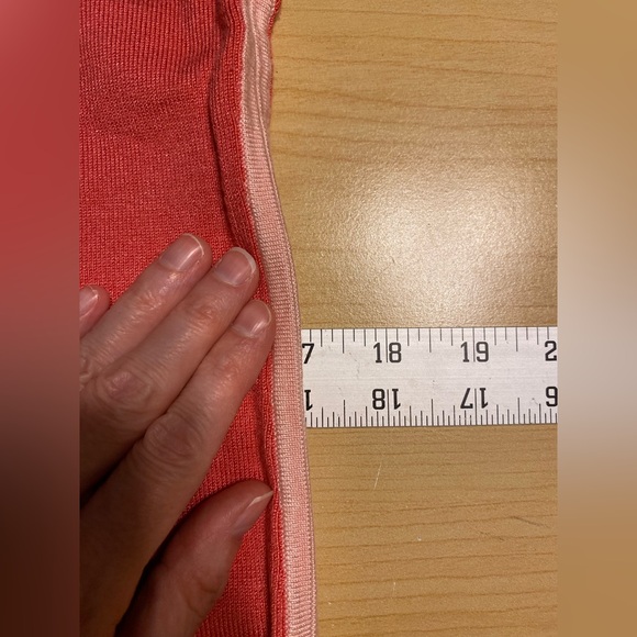 Y2K Tommy Hilfiger Flare Sleeve Contrast Knit Raglan Sweater Vintage Pink L - Picture 9 of 10